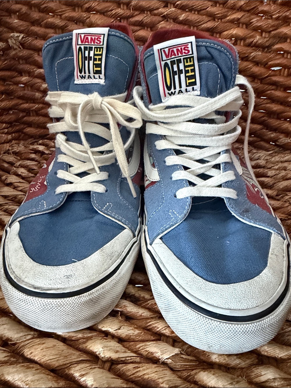 VANS SK8 Hi 138 Decon Hawaiian Jungle Skate Shoes